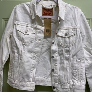 M White Levi’s Jean Jacket